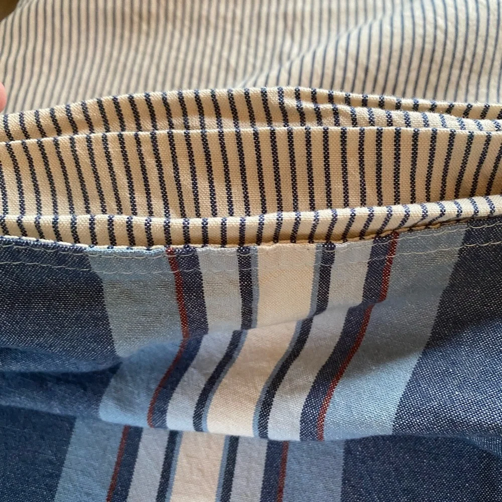 Lauren Ralph Lauren Gavin Stripe King Duvet 3 Piece Set Duvet Cover Pillow Shams